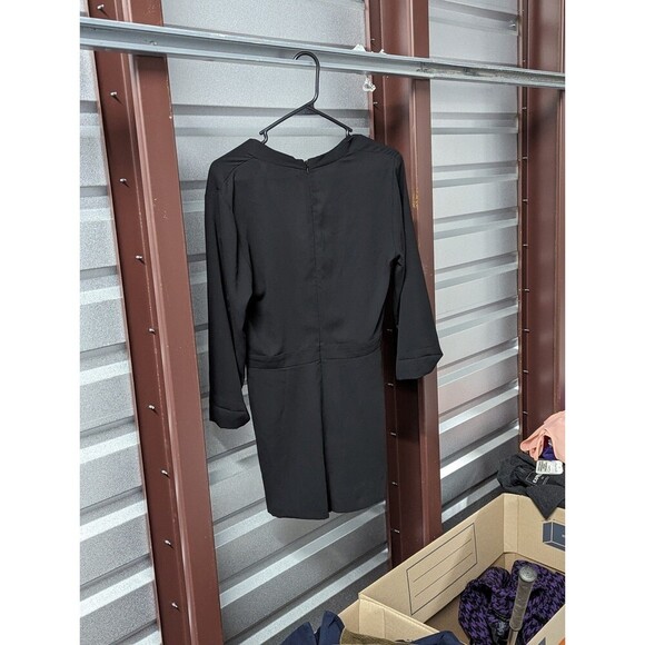Top Shop Size 6 Black Crepe Romper - Picture 3 of 11